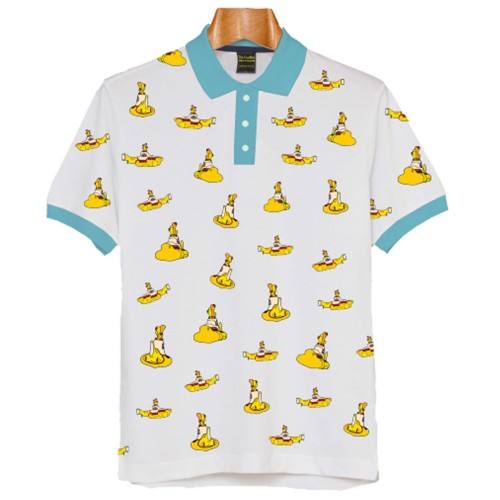 The Beatles T-Shirt Polo Yellow Submarines 108209