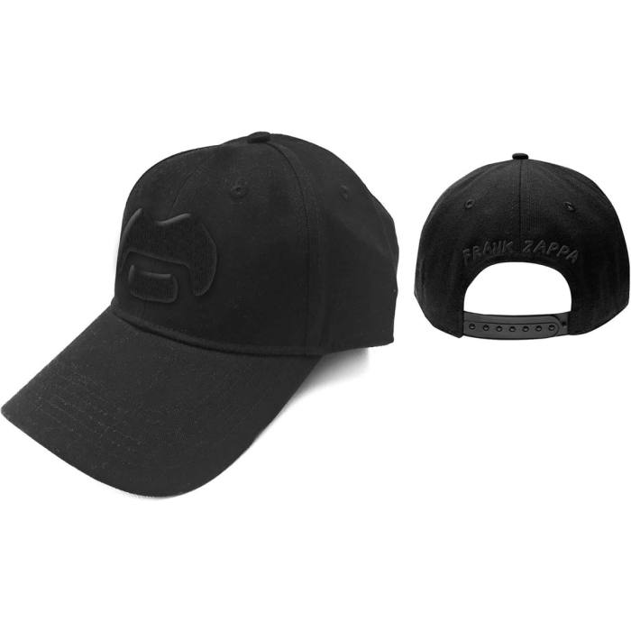 Frank Zappa Unisex Baseball Cap: Black Moustache (Black) 108296