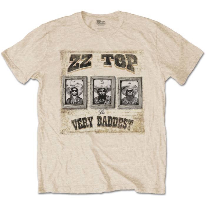 ZZ Top T-shirt Very Baddest (Sand) 108427