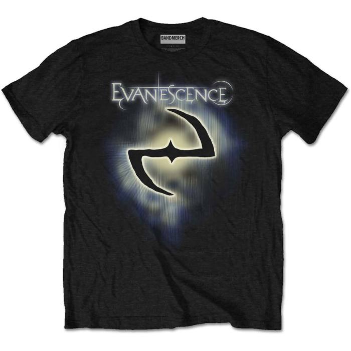 Evanescence Unisex T-Shirt: Classic Logo (Retail Pack) (Small) 231313