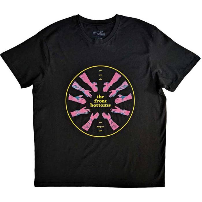 The Front Bottoms Unisex T-Shirt: Circle Hands 109017