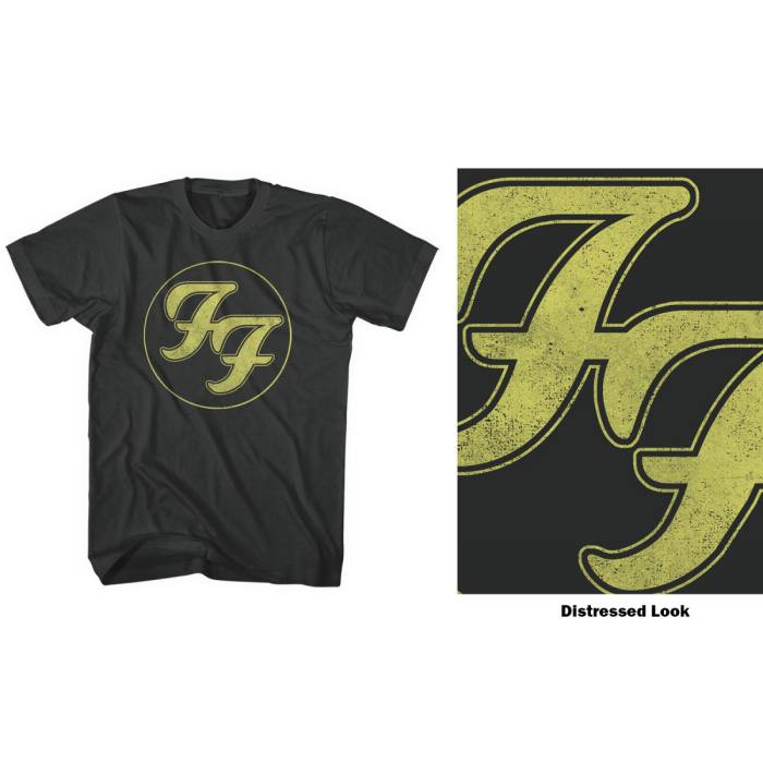 Foo Fighters Unisex T-Shirt: Distressed FF Logo 231844