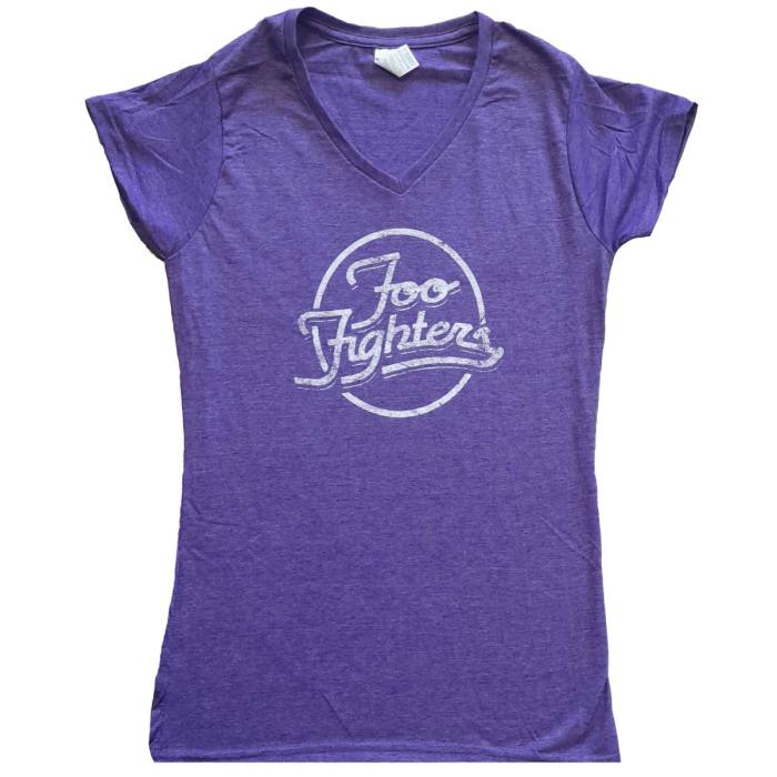 Foo Fighters Ladies T-Shirt: Text Logo (Ex-Tour) 231914