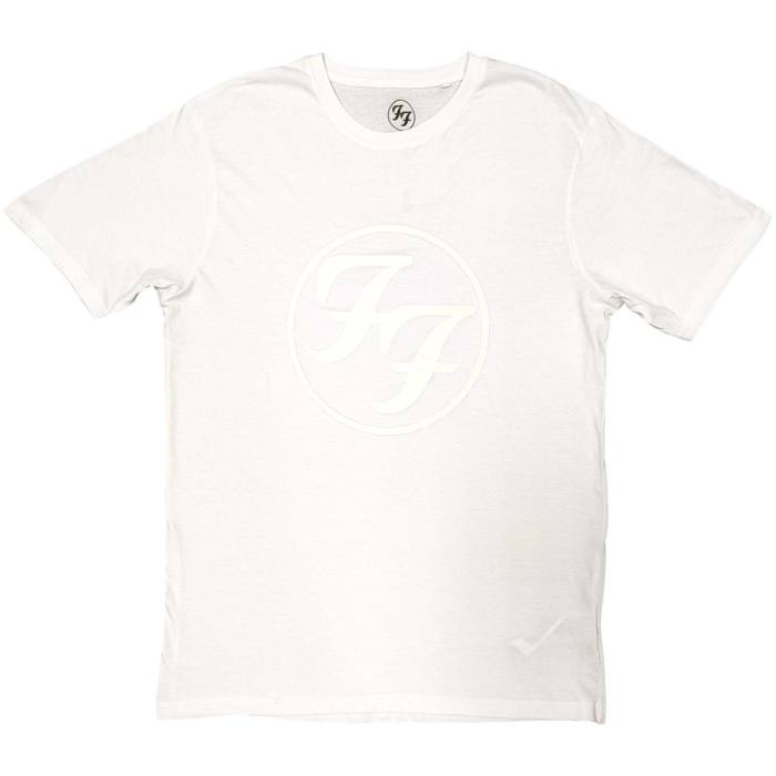 Foo Fighters Unisex Hi-Build T-Shirt – FF Logo (belo-na-belem) Large 231928