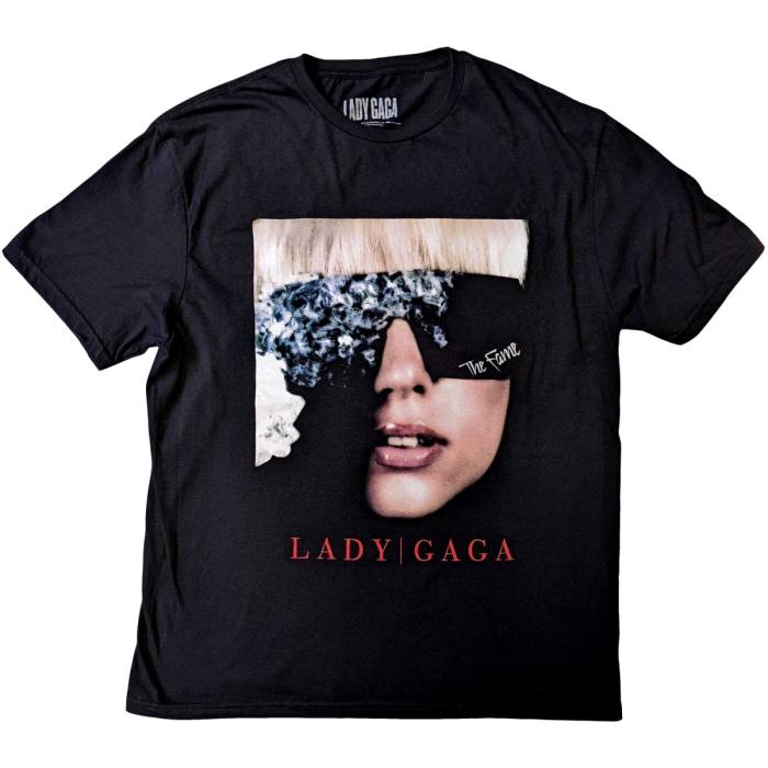 Lady Gaga Unisex T-Shirt: The Fame Photo (Black) 232057