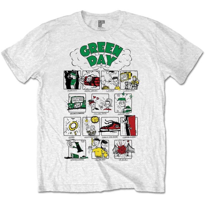 Green Day Kids T-Shirt: Dookie RRHOF (White) 232280