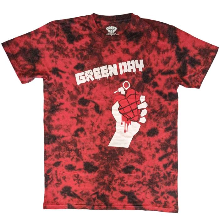 Green Day Unisex T-Shirt: American Idiot (Wash Collection) Large 232322
