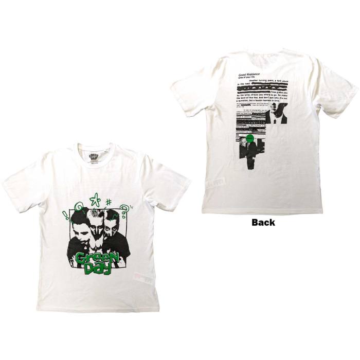 Green Day Unisex T-Shirt: Good Riddance (Back Print) 232374