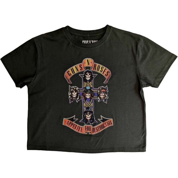Guns N' Roses Crop Top Appetite For Destruction 232848