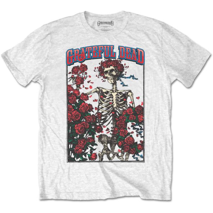 Grateful Dead Unisex T-Shirt: Bertha & Logo (White) 233534