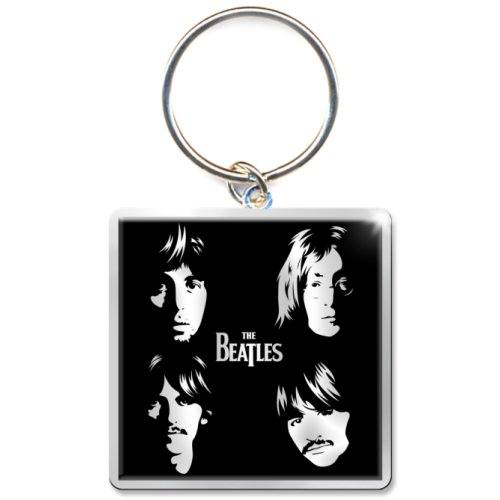 The Beatles Keychain: Illustrated Faces Photo Print (Photo Print) 110812