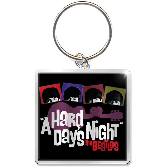 The Beatles Keychain: Hard Days Night Guitar 110814