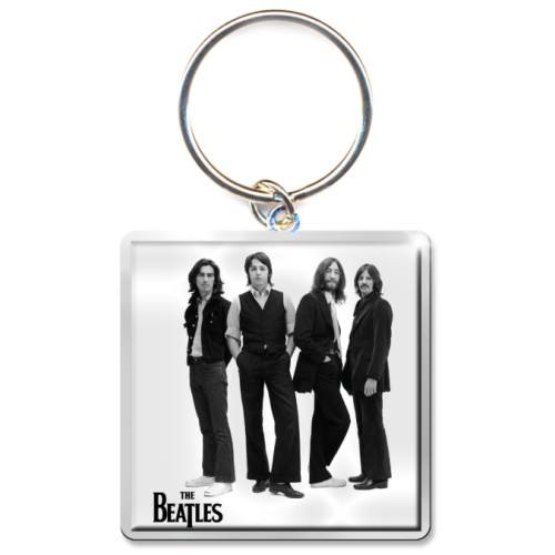 The Beatles Keychain: White Album Iconic Image (Photo Print) 110817