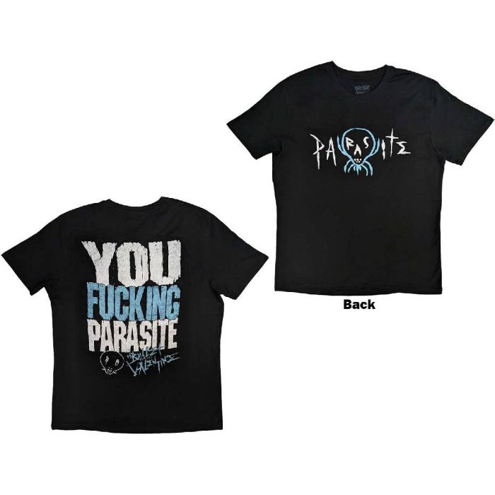 Unisex T-Shirt Bullet For My Valentine: Parasite (Back Print) 110874