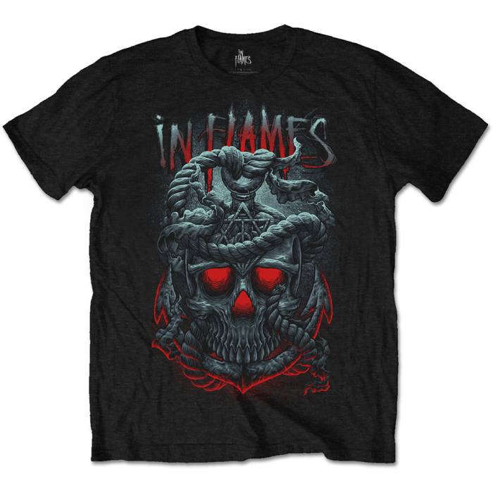 In Flames Unisex T-Shirt: Through Oblivion (Black) 234384