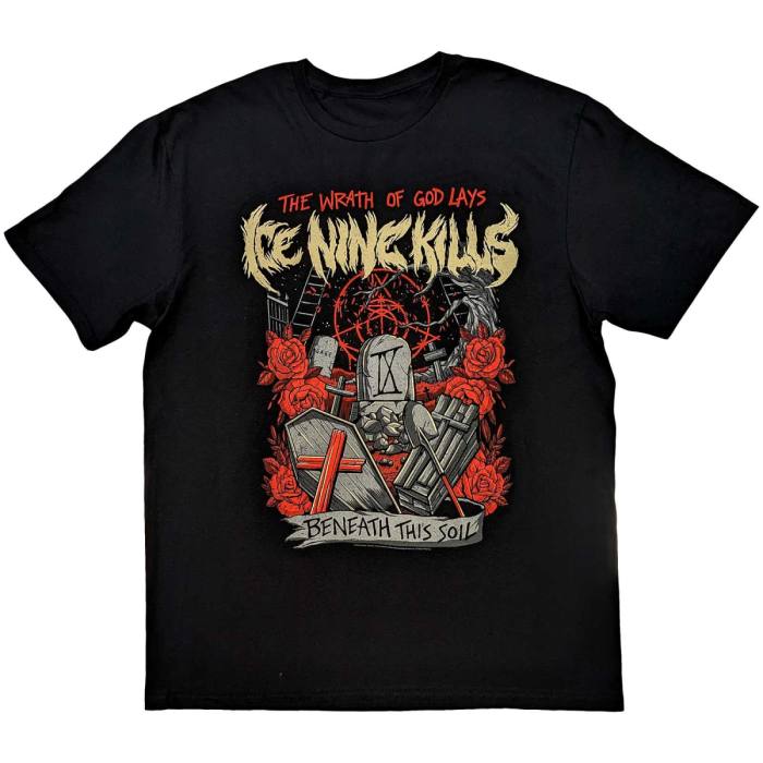 Ice Nine Kills Unisex T-Shirt: Wrath (Black) 234419