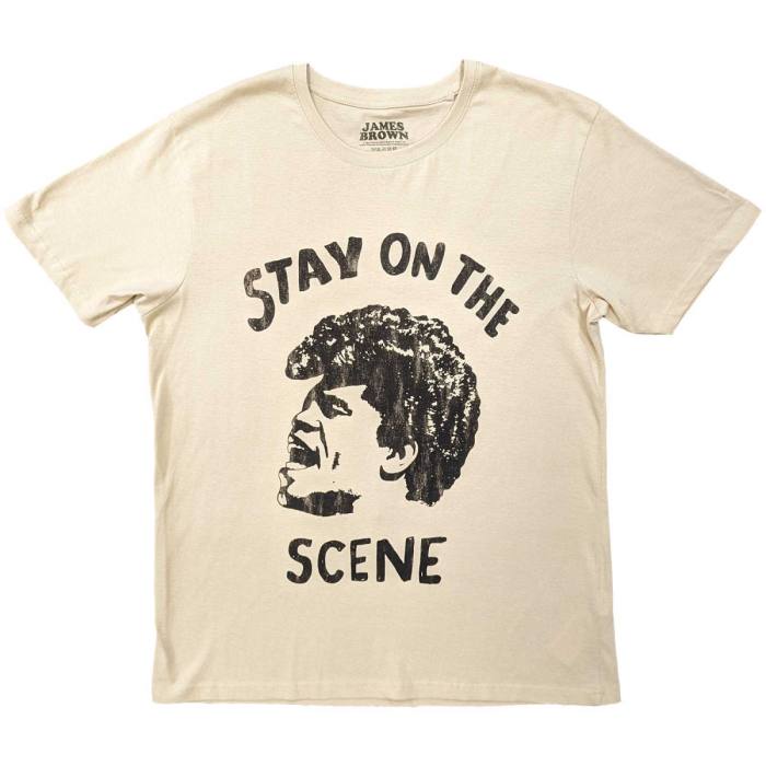 James Brown Unisex T-Shirt: Stay On The Scene 110151