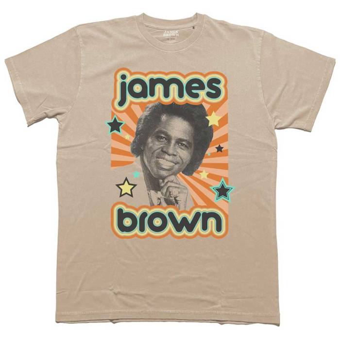 James Brown Unisex T-Shirt Stars Sand 234535