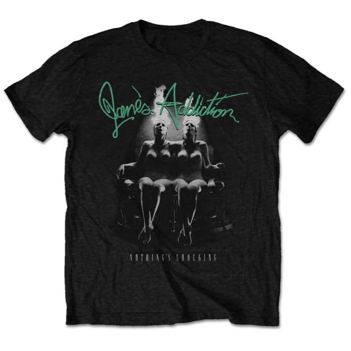Jane's Addiction Unisex T-Shirt: Nothing's Shocking (Retail Pack) (Large) 234554