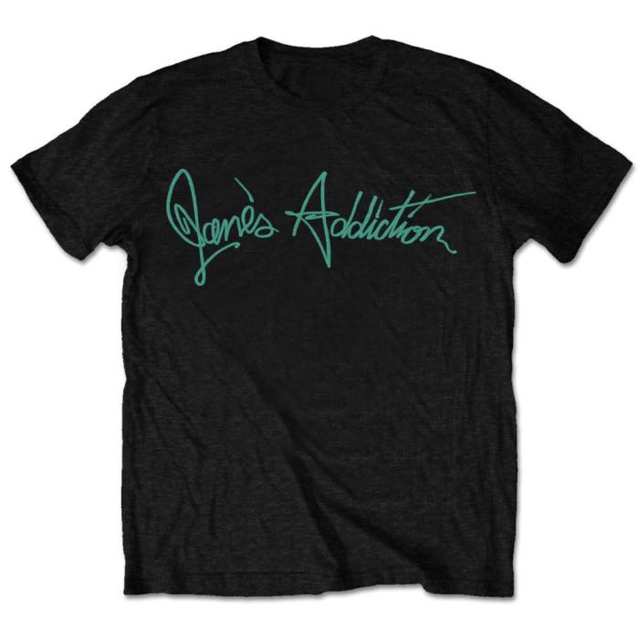 Jane's Addiction Unisex T-Shirt: Script (Retail Pack) 234558