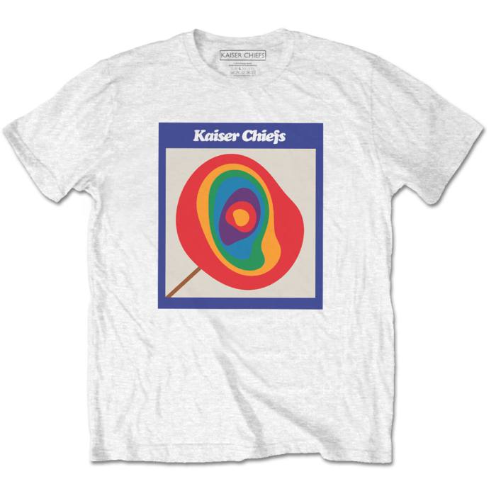 Kaiser Chiefs Unisex T-Shirt: Lollipop (White) 235145