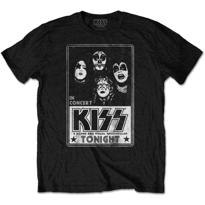 KISS Unisex T-Shirt: Tonight (Black) 235430