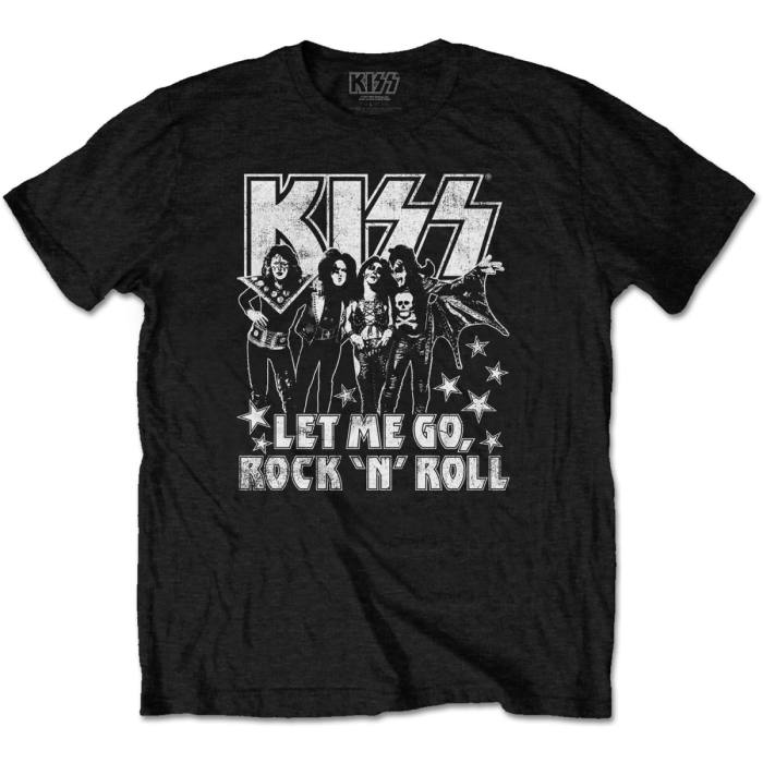 KISS Unisex T-Shirt: Let Me Go (Black) 235440