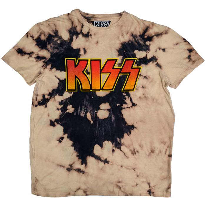 KISS Unisex T-Shirt: Classic Logo Wash 235462