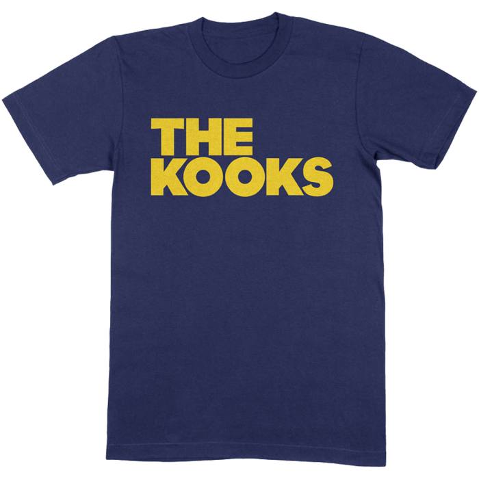 The Kooks Unisex T-Shirt: Logo (Navy Blue) 235571