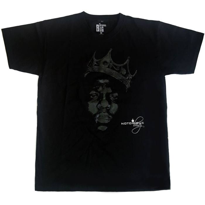 Biggie Smalls Unisex T-Shirt: Green Crown (Black) 227844