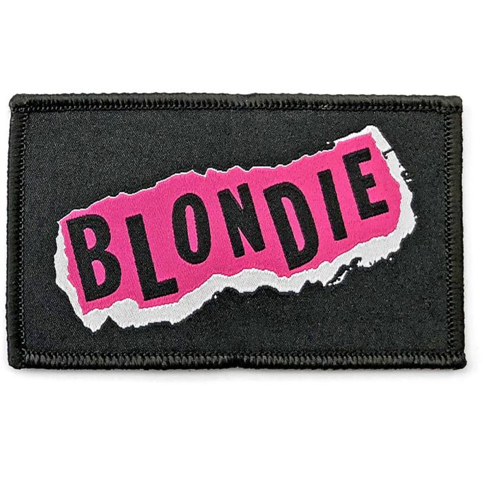 Blondie Standard Patch: Punk Logo 111275