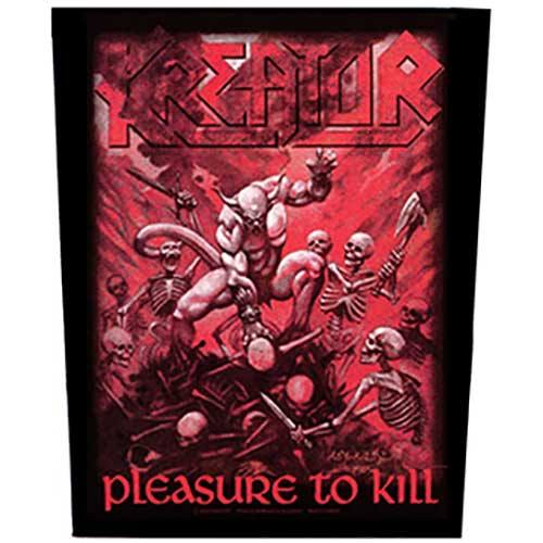 Kreator Back Patch: Pleasure To Kill 111796