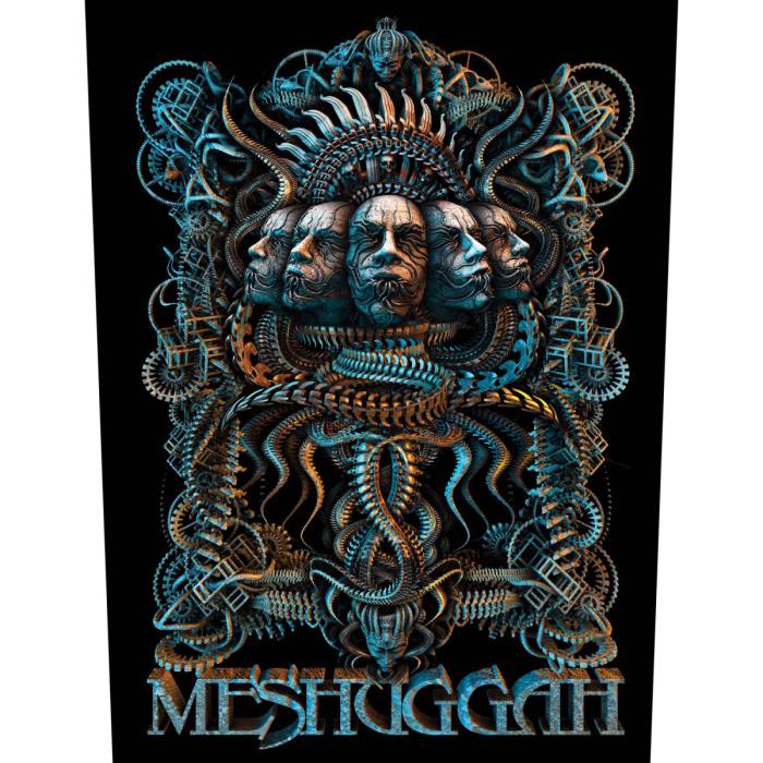 5 Faces-Meshuggah hrbtni našitek 111861