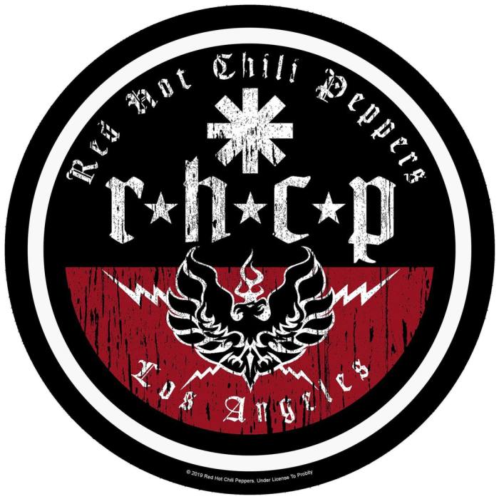 Red Hot Chili Peppers Back Patch: L.A. Biker 111880