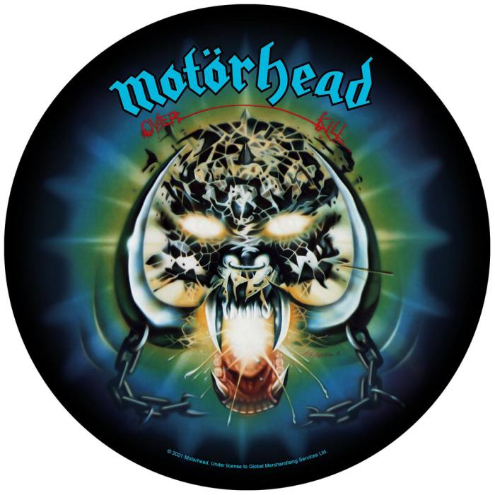 Hrbtni našitek Motorhead Overkill 111902