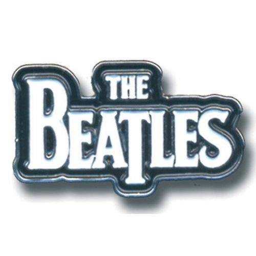 The Beatles White Drop T Logo Značka 111948
