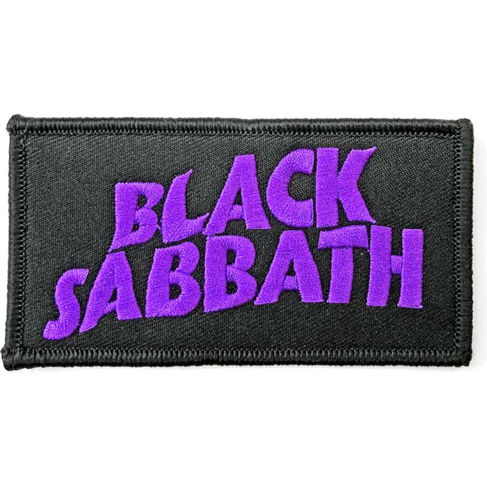 Black Sabbath Wavy Logo našitek 112108