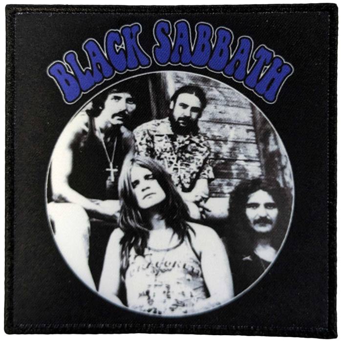 Black Sabbath Band Photo Circle našitek 112111