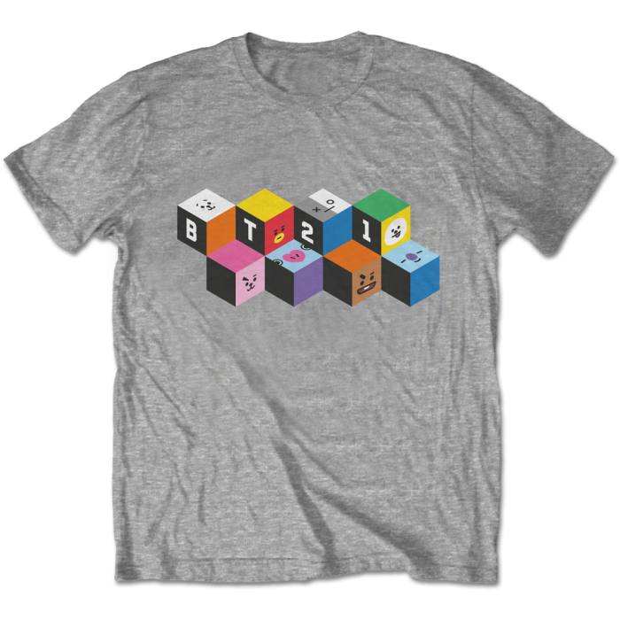 BT21 Unisex T-Shirt: Blocks 112272