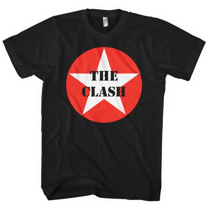 The Clash Unisex T-Shirt: Star Badge 112464