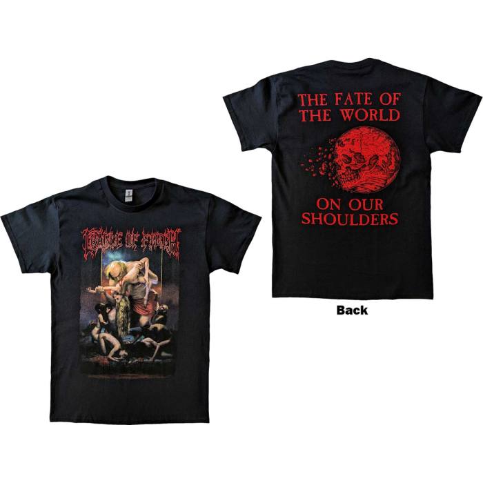Cradle Of Filth Unisex T-Shirt: Existance Is Futile Saturn 112524