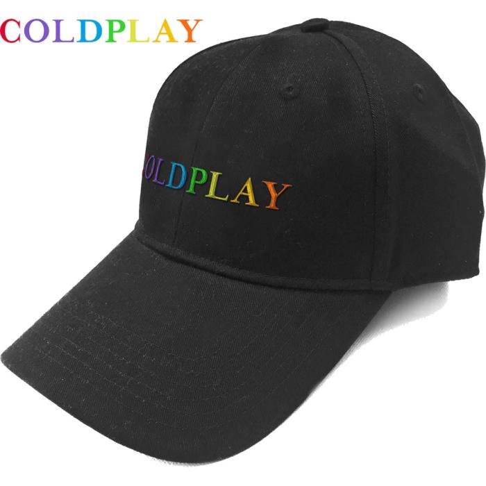 Coldplay Unisex Baseball Cap: Rainbow Logo 112536