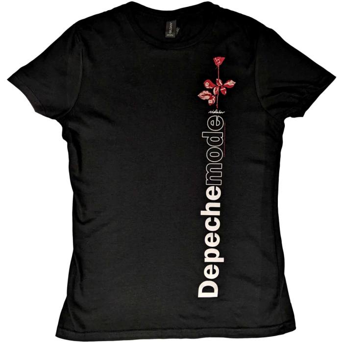 Depeche Mode Ženski T-Shirt: Violator Side Rose 112737