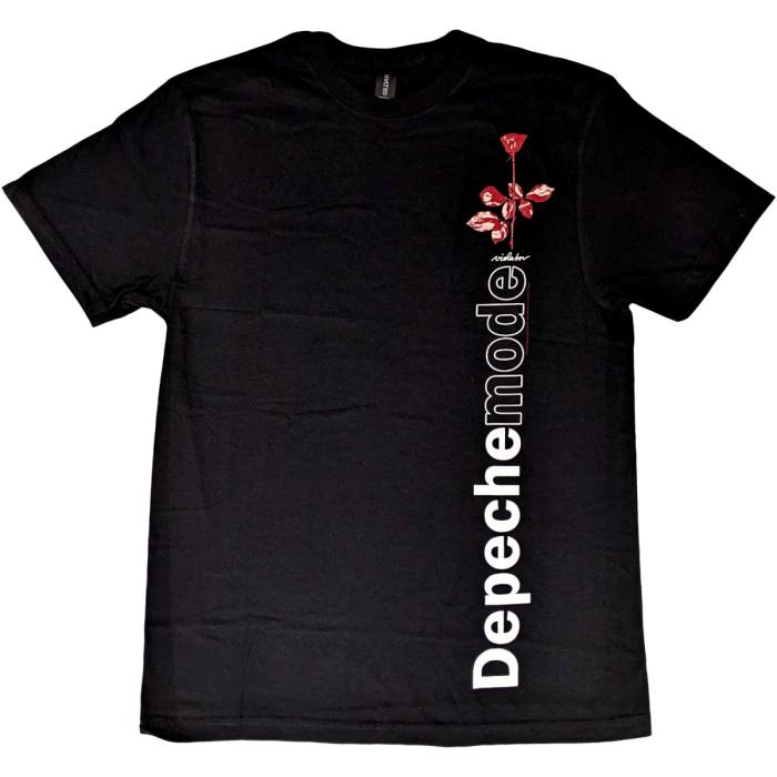 Depeche Mode Unisex T-Shirt: Violator Side Rose 112743