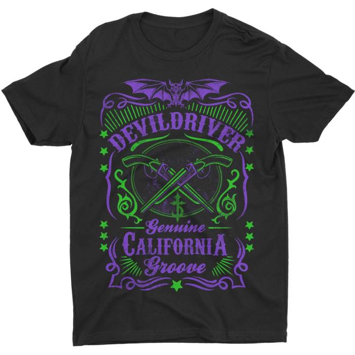 DevilDriver Unisex T-Shirt: Cross Guns 112767