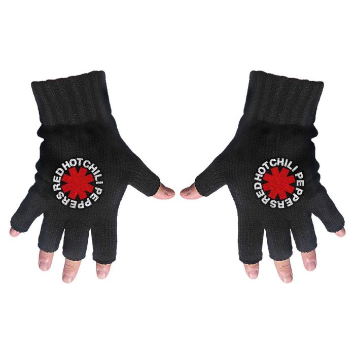 Red Hot Chili Peppers Unisex Fingerless Gloves: Asterisk 113308