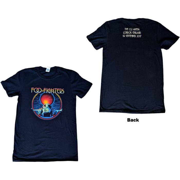 Foo Fighters Unisex T-Shirt: O2 Arena 2017 113522