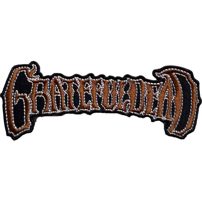 Grateful Dead Standard Patch: Zlati Logotip 113681