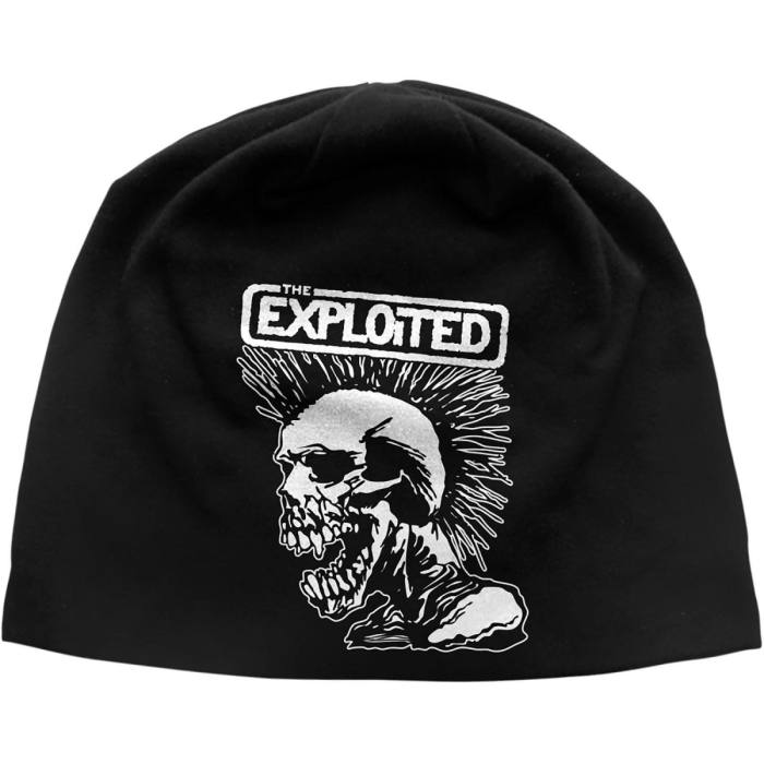 The Exploited Unisex Beanie Hat: Mohican Skull 113803