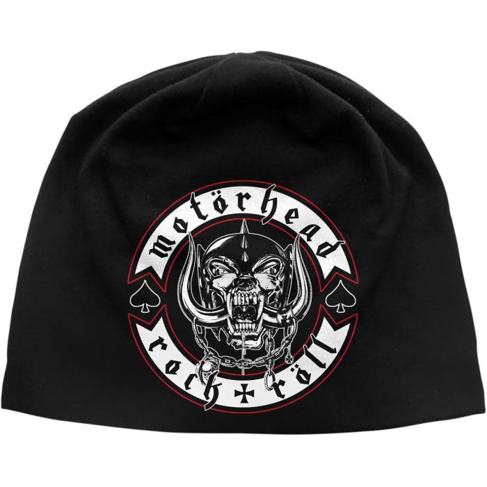 Motorhead Unisex Beanie Hat: Biker Badge 113804